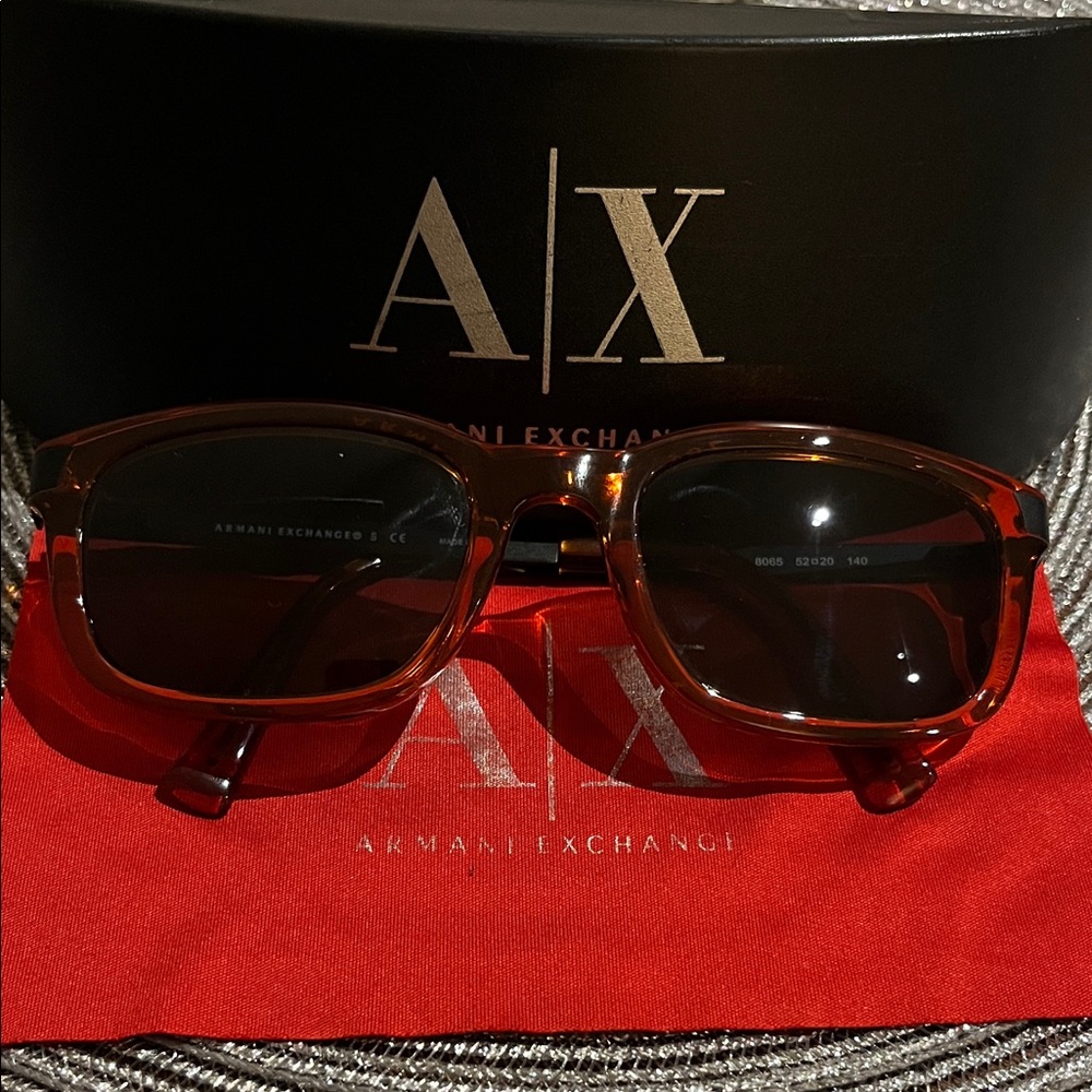 A/X Armani Exchange Brown Sunglasses